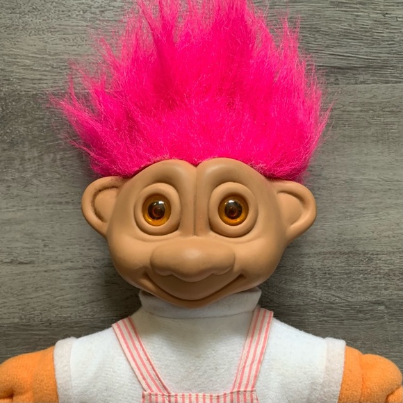 VINTAGE 80s Trolls by Russ (large, plush) - Picture 3 of 4